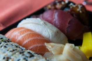 Na pořádný sushi nášup se Lenča těšila dlouhých 11 měsíců