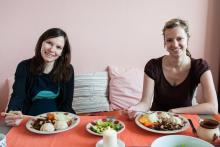 Povinné foto před jídlem se u našich návštěv těší velké oblibě