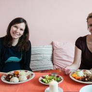 Povinné foto před jídlem se u našich návštěv těší velké oblibě