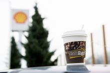 Kafe na km 60, my do té Prahy snad nakonec dojedem! (i přes rozsvícenou varovnou kontrolku)