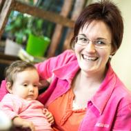 Naše kavárenská povalečka odpočívá u Zuzky