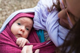 První výlet v šátku, Verunka se kochá v oboře