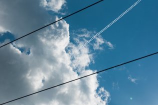 Na oblohu jsme se toho dne nemohli vynadívat