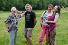 Spontánní rodinné foto