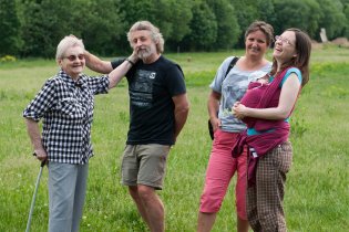 Spontánní rodinné foto