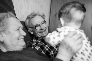 Verunka se intenzivně ksichtí na návštěvu