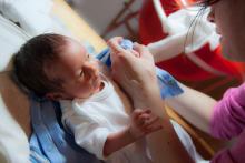 Po prvním koupání