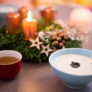 Vánoční náladička s rýžovým krémem