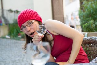 ... čepice je v takovém počasí samozřejmostí