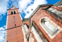 Červený kostel na Bílou sobotu v Teplicích - Trnovanech