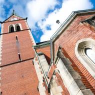 Červený kostel na Bílou sobotu v Teplicích - Trnovanech