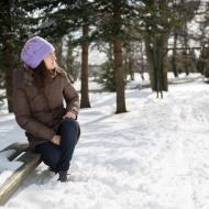 Procházka velikonočními závějemi