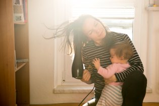 Fénujeme se v ranním slunci