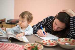 Vzhled naší budoucí koupelny není Verunce ani náhodou lhostejný