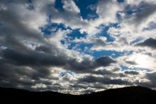 Nebe nad Bystrcí fotí Tom často a rád