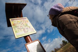 Naučná stezka je zde opravdu krásně vyvedená