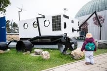 Tak takové auto jsi ještě Verunko neviděla - planetární rover v Kognitoriu