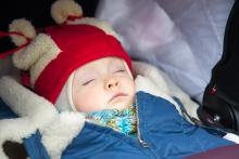 Odpolední pohoda v kočárku