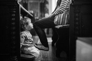 Verunka užívá výhod dvouúrovňových lavic