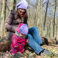 Verunka objevuje krásy našeho sídlištního pralesa