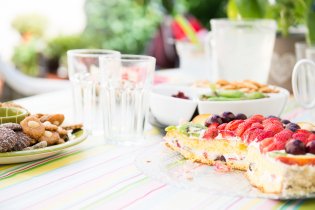 Takovéhle pohoštění pro nás přichystali ve Střelicích