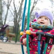 Nová slovíčka "hačí" a "houpy" si Verunka osvojila velmi rychle