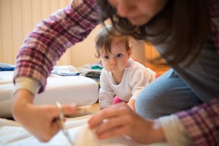 Verunka má upřímnou obavu, že si maminka ustřihne prst