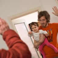 Verunko, udělej babičce pá pá