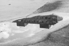 Jižní město po dešti