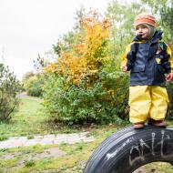 Dřepy na pneumatice - toto je teprve ten správný street-workout!