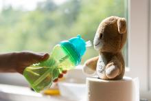 I reklamní medvídek má občas žízeň