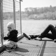 Věděli jste, že na molo se smí vstupovat jen při nástupu a výstupu na parník? My ne :-)