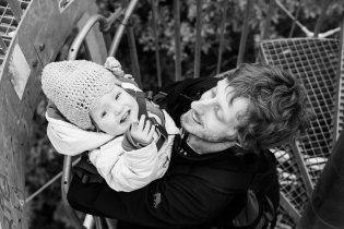 Pózování na rozhledně v  Soběšicích