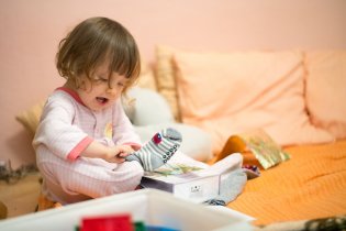 Verunka je ještě ve věku, kdy ocení i měkké dárky :-)