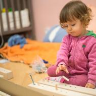 Verunka zvolila poměrně originální postup montáže