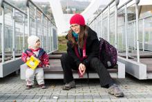 Dopoledne u přehrady bylo poměrně klidné