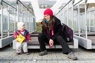 Dopoledne u přehrady bylo poměrně klidné