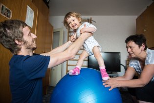 Naše domácí trampolína