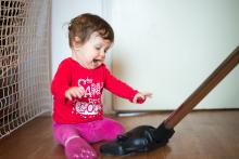 Ranní laškování s vysavačem