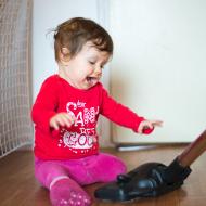 Ranní laškování s vysavačem