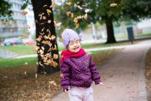 Verunka opilá podzimem