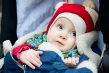 Novopečená milovnice kočárku