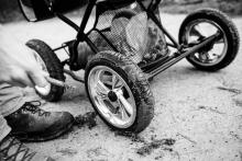 Procházky s kočárkem s sebou přináší nám dosud neznámá dobrodružství