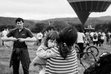 Šlehající plameny Verunku pořádně vyděsily