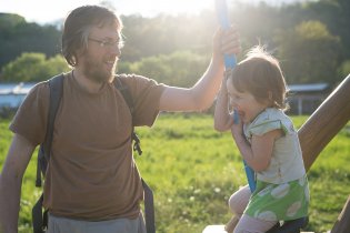 Sofinka řádí na kladce