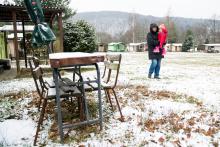 Ze zazimované chatové osady nás vyhnal jakýsi pan poustevník