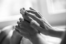 Při baby masáži se Radovánek zázračně zklidní