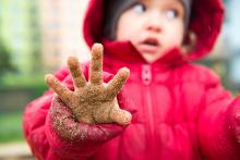 Najít mokrý písek dnes opravdu nebyl problém