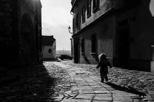 Ranní běh kolem katedrály