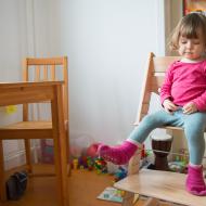 Velká holka si zaslouží židličku bez pultíku